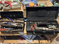 2 toolboxes w/contents