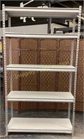Metal Storage 5-Tier Shelf 86” x 18-1/4”