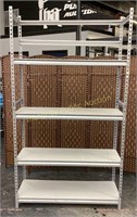 Metal Storage 4-Tier Shelf 86” x 18-1/4”