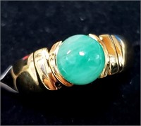 $200 Silver Emerald(1.2ct) Ring