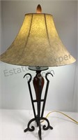 Table lamp 32” tall matches lot 167
