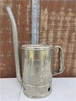 Vintage tin half gallon pitcher