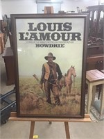 Vintage Louis Lamore advertising poster.”Boudrie”