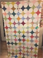 Vintage quilt top - unique pattern