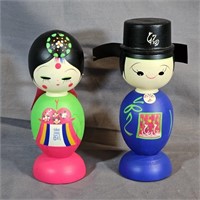Kokeshi Dolls -Classic Japan Wood Figurines