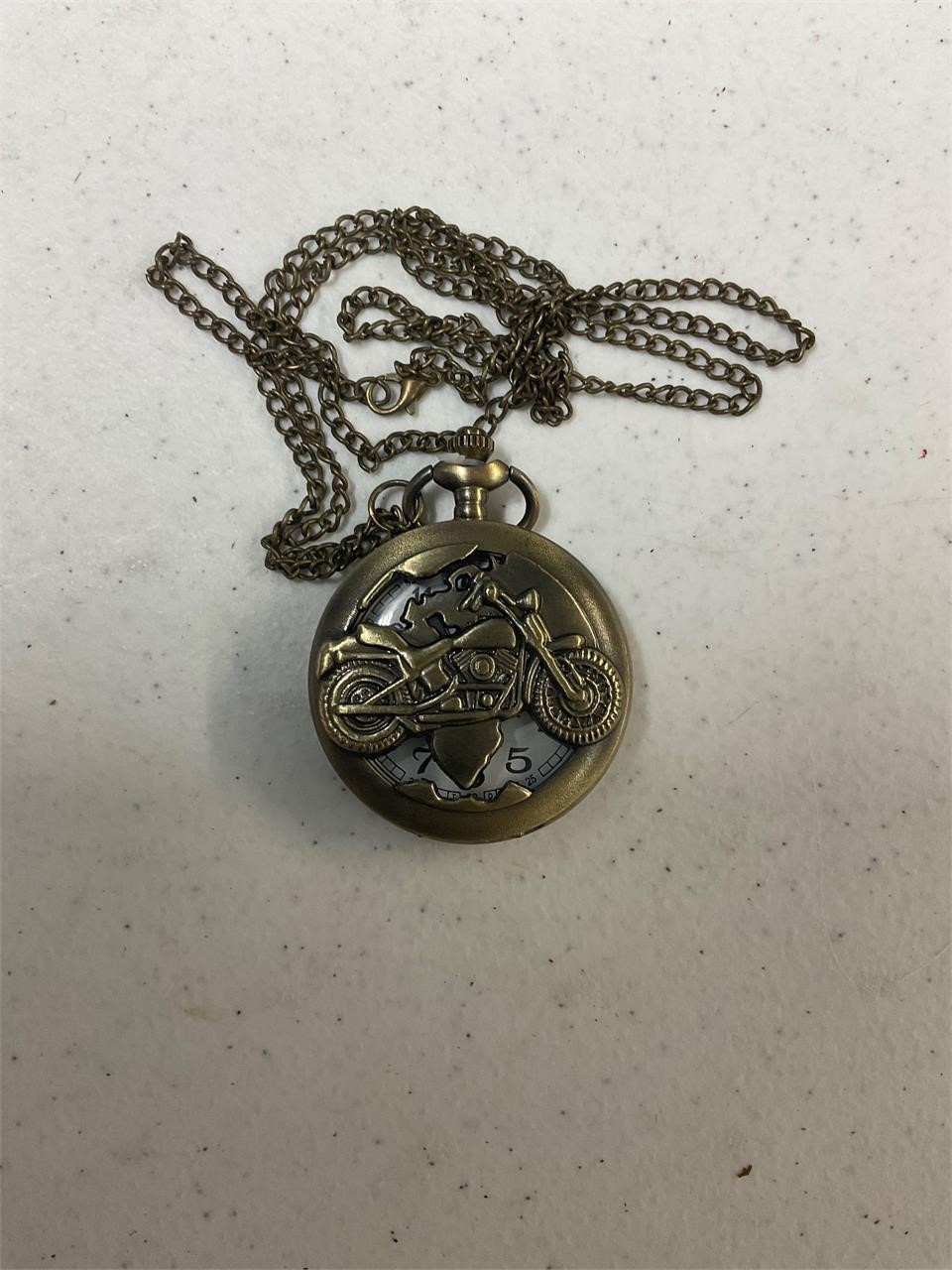 Motorcycle pocket watch