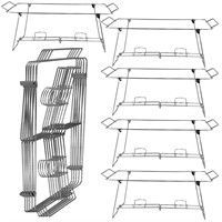 COMFICOVE Foldable Chafing Wire Rack Buffet Stand