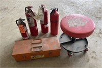 Porta Power Kit, Shop Stool & Extinguishers
