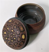 (R) Signed 1970's Studio Pottery, Stoneware