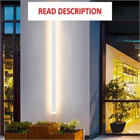 Aipsun Porch Wall Light  Outdoor  White  59in