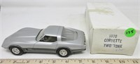 1978 Corvette, silver