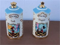 MINNIE & MICKEY MOUSE SALT AND PEPPER SHAKERS
