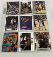 Lot of Shaquille O'Neal basketball cards