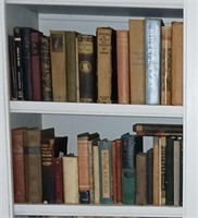 Two (2) Shelves of Vintage Books - See photos -