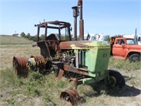 1976 John Deere 4630 diesel row crop tractor,