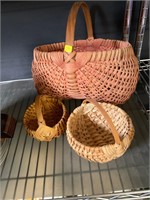 Handmade Basket Lot