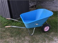 Double-Wheeled Wheelbarrow