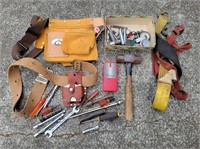 Tool Belts, Hand Tools, Sockets & More