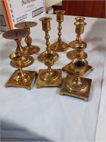 Brass candle sticks