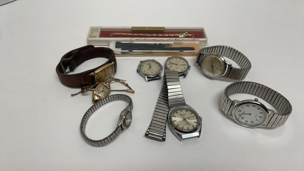 Lot of Vintage Watches & New Old Stock Watch