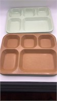 MCM compartmented dinner trays