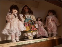 Lot of Various Dolls, Figures