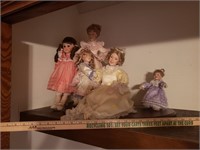 Lot of Various Dolls, Figures