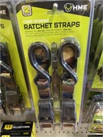 4   2-PACKS OF HME CAMO RATCHET STRAPS