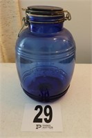 Cobalt Blue Cookie Jar(R1)