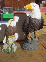 Poly resin eagles 13" & 18"`