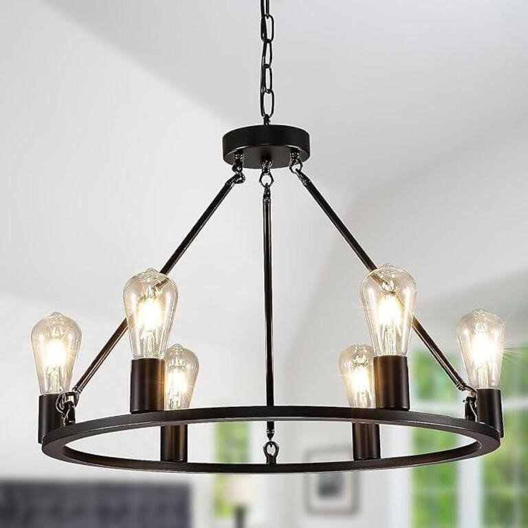 Depuley 6-Light Farmhouse Chandelier