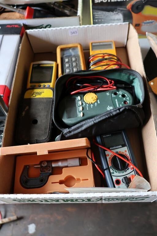 ASSORTED MULTIMETERS