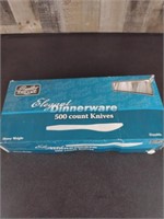 Plastic Dinnerware Knife Pack