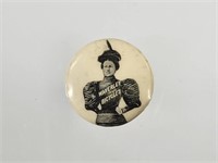 EARLY CELLULOID WAVERLEY BICYCLES BUTTON