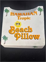 Hawaiian Tropic Beach Pillow
