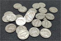 (26) Silver War Nickels