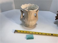 White Ceramic Planter