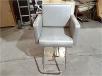 Silver Salon Chair