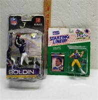 Football Figures- Anquan Boldin and Jim Everett