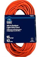 Project Source Outdoor 100-ft Extension Cord