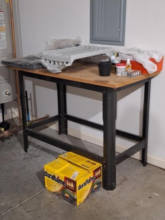 Work Bench, Fireplace Logs, Hardware