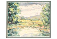 R.D. Schultz (AM 1915-2007) Oil Landscape