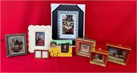Lot of Picture Frames Various Sizes
