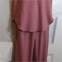 Automet Women's Pink Sleepwear Pajama Set #M08