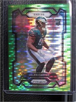 2023 PRIZM JALEN CARTER NEON GREEN PRIZM RC