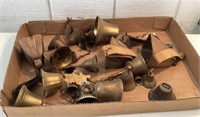 Assorted lot of brass and copper bells