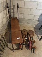 WEIGHT SET / BENCH