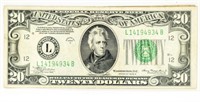 Coin (3) $20 FRN-1934(A&C) Fine
