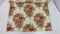 Large Roll Of Floral Fabric