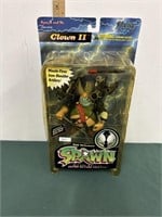 1996 McFarlane Spawn Clown II-package cond issues